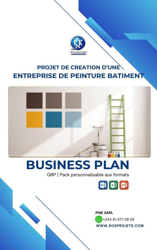 Business plan - Entreprise de peinture bâtiment