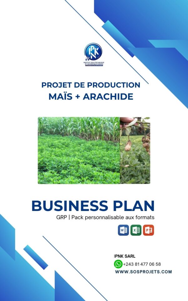 Business plan - Production de maïs et arachide
