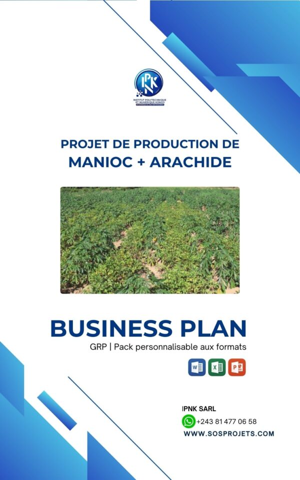 Business plan - Production de manioc et arachide