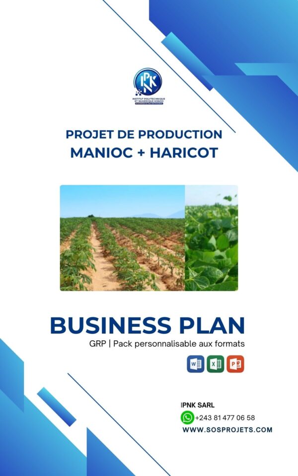 Business plan - Production de manioc et haricot