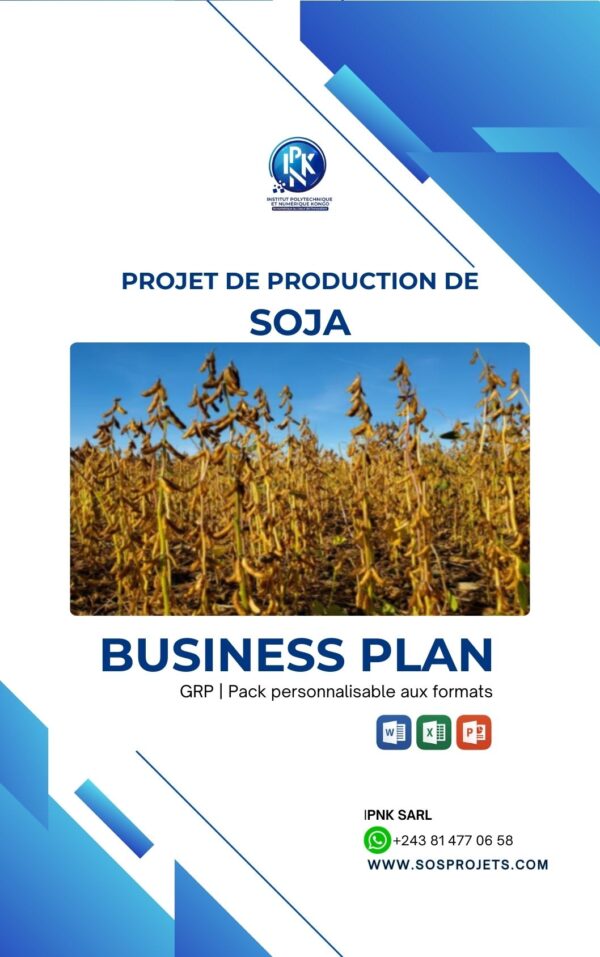 Business plan - Production de soja